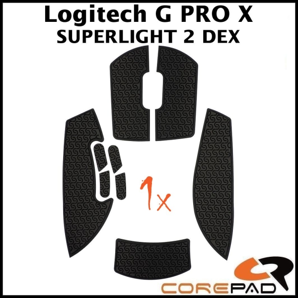 Corepad Soft Grips Grip Tape Pulsar Supergrip Supergrips BTL BT.L X-RAY Xraypad X-raypad Super Thin Gecko Cicada Wings Logitech G PRO X SUPERLIGHT 2 GPX V2 GPX2 DEX